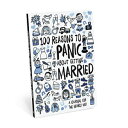 ノックノックジャーナル、パニックになる100の理由、結婚する（50135） Knock Knock Journal, 100 Reasons To Panic, Getting Married (50135)