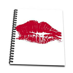 3dRose db_28029_3 Red Lips Kiss-~jA4 x 4 