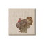 Caspari Turkey Thomas T. Byrd カクテルナプキン 20 枚パック Caspari Turkey Thomas T. Byrd Cocktail Napkins, Pack of 20