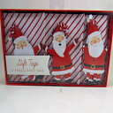 Gift Tags 12 Embellished Tags Santa c.r. Gilson Gift Tags 12 Embellished Tags Santa