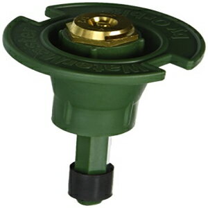 Orbit 54028 プラスチック ポップアップ スプリンクラー ヘッド、真鍮ノズル 1/2 半径、グリーン Orbit 54028 Plastic Pop-up Sprinkler Head with Brass Nozzle 1/2 Radius , Green