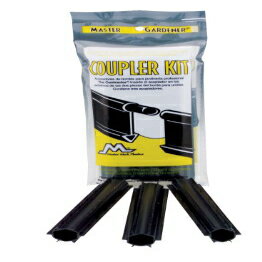 Master Mark Plastics 59206 コントラクター ランドスケープ エッジング カプラー、3 パック、ブラック Master Mark Plastics 59206 Contractor Landscape Edging Couplers, 3 Pack,Black