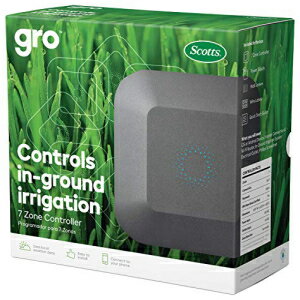 Scotts の Gro 7 ゾーン コントローラー - スプリンクラー/灌漑コントローラー Alexa および Google アシスタント 第 1 世代 と連携 Gro 7 Zone Controller from Scotts - Sprinkler/Irrigatio…