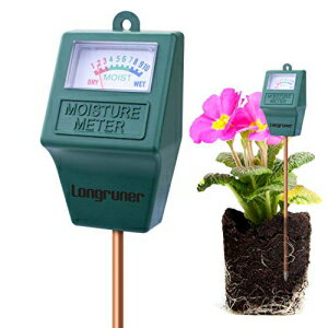 Longruner LKP02-VC 屋内/屋外土壌水分センサーメーター So グリーン Longruner LKP02-VC Indoor/Outdoor Soil Moisture Sensor Meter,So, Green