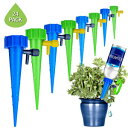 LABOTA 24pbN UXpCN ߉\ȐAUXpCN X[[XRg[ouXCb`t |A&Op LABOTA 24 Packs Self Watering Spikes, Adjustable Plant Watering Spikes with Slow Release Control Valve Swit