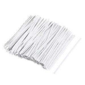 uxcell󥰥ȥ󥰥ڡѡĥȥͥ3.15եȥХå֤ʼΥͥȥեȥͥɥۥ磻200pcs uxcell Long Strong Paper Twist Ties 3.15 Inches Quality Tie for Tying G...