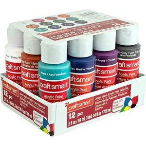 （2パック）Craftsmart Jewel Matte Acrylic Paint Value Set (Pack of 2) Craftsmart Jewel Matte Acrylic Paint Value Set