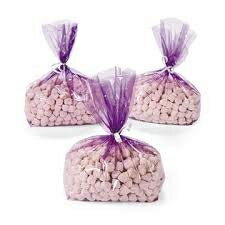 紫セロハン袋(1ダース) - バルク おもちゃ Purple Cellophane Bags (1 dozen) - Bulk Toy