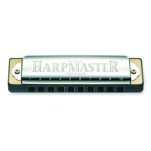 スズキ ハープマスター スタンダード 10穴 ダイアトニックハーモニカ Dキー MR-200-D Suzuki MR-200-D Harpmaster Standard 10-Hole Diatonic Harmonica, Key of D