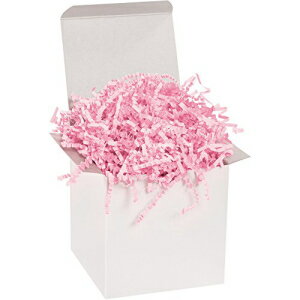 Tape Logic 10 lb. Light Pink Crinkle Paper Packing, Shipping, and Moving Box Filler Shredded Paper for Box Package, Basket Stuffing, Bag, Gift Wrapping, Holidays, Crafts, and Decoration