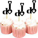 Darling Souvenir, Wedding I Do Cupcake Toppers, Party Dessert Decorations - Pack Of 40