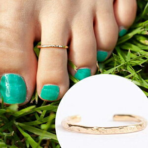 14KS[htBhnCAAWX^uI[vg[OTCYłقƂǂ̂ܐɃtBbg EllieJMaui 14k Gold Filled Hawaiian Adjustable Open Toe Ring One Size Fits Most Toes