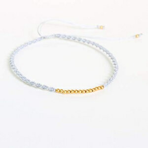 cCXgfUC̒\ȃthVbvuXbgRbgXgOƒ̃X^[OVo[r[YɋbL{Ă܂(O[) Adjustable friendship bracelet cotton string in twist design and gold plated on sterling silver b
