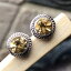 ʪ1.5åȥǥ󥷥ȥ925åɥ󥰥Сåɥԥ7mm Natural Rocks by Kala Genuine 1.5ct Golden Citrine 925 Solid Sterling Silver Stud Earrings 7mm