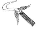 Ȃ̗͏łĂ܂̐S̓o[lbNXł͂܂łl̋LȎ蕨̑r Iheartpersonalized Your Wings Were Ready My Heart Was Not Bar Necklace Memorial Gift Loss of Loved One