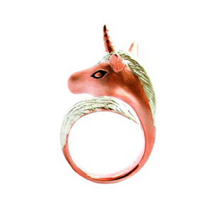 oF̃Vo[jR[O MONVATOO London Rosy Silver Unicorn Ring