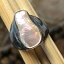 ʥۥ磻ʥѡ925åɥ󥰥С˥å󥰥7.25 Natural Rocks by Kala Natural White Biwa Pearl 925 Solid Sterling Silver Unisex Ring Size 7.25