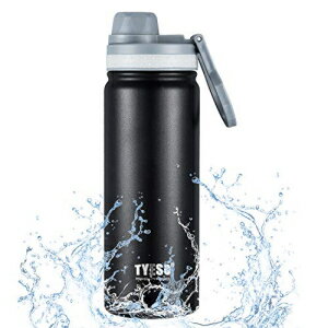 XeXX`[EH[^[{gALEH[^[{gARh~WtubNdǐ^fMABPAt[A18IX Stainless Steel Water Bottle,Wide Mouth Metal Water Bottle,Black Double Wall Vacuum Insulated with Leak Proof Lid,