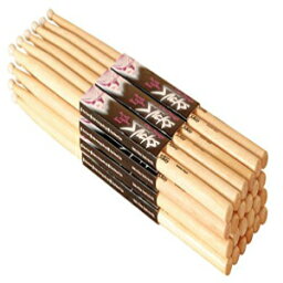 On Stage 7A メイプル ドラムスティック - (12 パック) (ウッドチップ、12 パック) On Stage 7A Maple Drum Sticks - (12 Pack) (Wood Tip, 12 Pak)