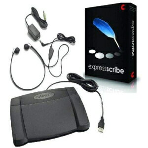 Express Scribe 転写フット ペダル バンドル Express Scribe Transcription Foot Pedal Bundle