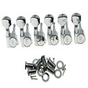 EBL\ 6 CCN[ EZ |XgM^[`[i[ EZ |XgM^[`[jOL[yOM^[}VwbhXggep Wilkinson 6 Inline Chrome E-Z Post Guitar Tuners EZ Post Guitar Tuning Keys Pegs Guitar Machine Heads