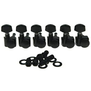 KAISHブラック2ピンロッキングチューナーチューニングキーペグはUSAフェンダーストラトテレギターに適合 KAISH Black 2 Pin Locking Tuners Tuning Keys Pegs fits USA Fender Strat Tele Guitars