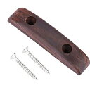 x[XM^[ewXgA[YEbhewXgAx[XM^[ANZT[ptlWtM^[i Bass Guitar Thumb Rest, Rosewood Thumb Rest with Mounting Screw for Bass Guitar Accessory Guitar Replacement Part