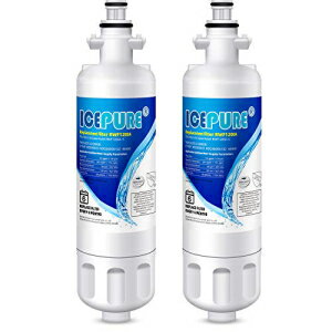 ICEPURE¢˾LG LT700PKenmore 9690ADQ36006101ADQ3600610246-9690LFXC24726SLFXS24623SLFXS30766SRFC1200A2ѥåȸߴޤ ICEPURE Refrigerator Water Filter, Compatible with LG LT700P, Kenmore 9690, ADQ3600610