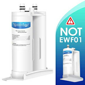 Waterdrop ①ɗptB^[AWF2CBANGFC2000AFC100A9916A469916AEWF2CBPA ƌ݊ Waterdrop Refrigerator Water Filter, Compatible with WF2CB, NGFC2000, FC100, 9916, 469916, EWF2CBPA
