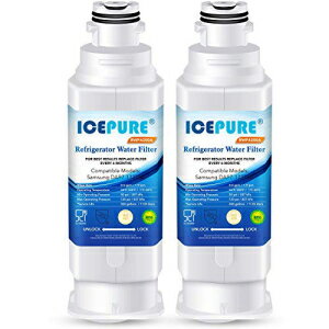 ICEPURE DA97-17376B ¢˿ե륿 Samsung DA97-17376BDA97-08006CHAF-QINHAF-QIN/EXPRF23M8070SGBRF425200AP 2 ѥåȸߴ ICEPURE DA97-17376B Refrigerator Water filter Compatible with Samsung DA97-17376B, DA97-08006C,