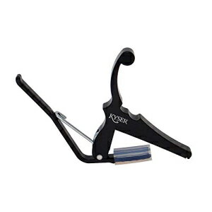 エレキギター用カイザークイックチェンジカポ ブラック KGEB Kyser Quick-Change Capo for electric guitars, Black, KGEB