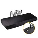 Land Stretchy 61/88 Keys Piano Keyboard Dust Cover with Music Stand Opening for Digital Electronic Piano（Black） Explore Land Stretchy 61/88 Keys Piano Keyboard Dust Cover with Music Stand Opening for Digital Electronic Pi