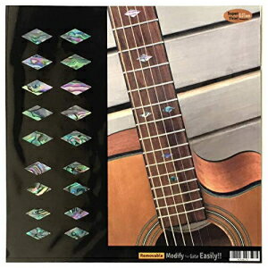 Fretboard Markers Inlay Stickers Decals for Guitar, Bass & Ukulele - Traditional Diamonds - Abalone Mix Inlaystickers Fretboard Markers Inlay Stickers Decals for Guitar, Bass & Ukulele - Traditional Diamonds - Abalone M
