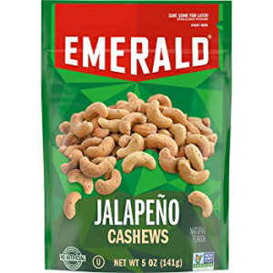 楽天Glomarketエメラルド ハラペーニョ カシューナッツ スタンドアップ再密封可能バッグ、5 オンス （6 個パック） Emerald Jalapeño Cashews Stand Up Resealable Bag, 5 Ounce （Pack of 6）