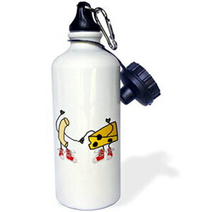 3dRose EH[^[{gA21IXAzCg 3dRose Water Bottle, 21oz, White