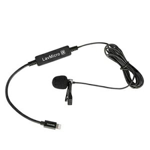 雷出力コネクタ付きサラモニック放送ラベリアマイクプロフェッショナルビデオマイク（LAVMICRODI） Saramonic Broadcast Lavalier Microphone with Lightning Output Connector Professional Video Microphone (LAVMICRODI)