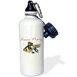 3dRose EH[^[{gA21IXAzCg 3dRose Water Bottle, 21oz, White