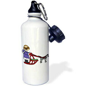 3dRose EH[^[{gA21IXAzCg 3dRose Water Bottle, 21oz, White