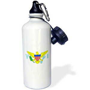 3dRose EH[^[{gA21IXAzCg 3dRose Water Bottle, 21oz, White