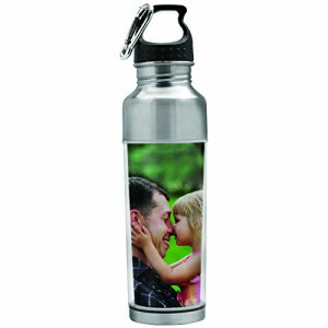 XeXX`[̎ʐ^EH[^[{g - ̃{g쐬܂傤 Stainless Steel Photo Water Bottle - Create Your Own