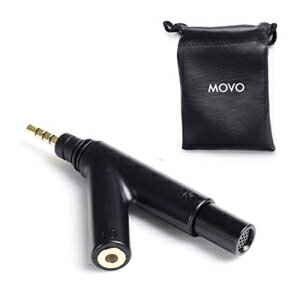 Movo MA1000 V-Shape TRRS Omni-Directional Microphone with Headphone Monitoring Jack for iPhone, iPad, Android Smartphones and Tablets Movo MA1000 V-Shape TRRS Omni-Directional Microphone with Headphone Monitoring Jack for iPh