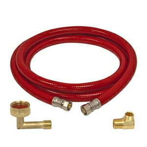 Eastman 41061  PVC H􂢋@RlN^A3/8 C` Rv X 3/8 C` Mip G{t Eastman 41061 Reinforced Pvc Dishwasher Connector with 3/8-Inch Comp X 3/8-Inch Mip Elbow