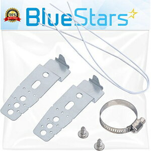 超耐久性5001DD4001A食器洗い機取り付けブラケットブルースターによる交換部品-LG食器洗い機に完全に適合-PS3525525AH3525525 AP44382921266844を交換 BlueStars Ultra Durable 5001DD4001A Dishwasher Mounting Brackets Replacement Part by Blue Stars- Exa