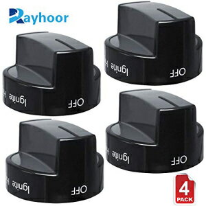 i4pbNjRayhoor W10339442KXWmuubN[v[W/Xg[u/I[upi-WPW10339442APS3507188 (4 Pack) Rayhoor W10339442 Gas Range Knob Black Replacement Part for Whirlpool Range/Stove/Oven- Replaces WPW10