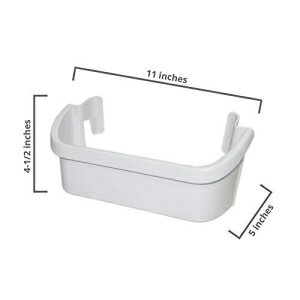 Ki Frigidaire 240367301 ⓀɃhAVFtr zCg GENUINE Frigidaire 240367301 Freezer Door Shelf Bin White