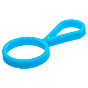 PURE 70551DC-AQ ȒPŕ֗Aϋv̂VvȃVR{gz_[A1.25 x 3 C`AANA PURE 70551DC-AQ Easy and Convenient Durable Simple Silicone Bottle Holder, 1.25 x 3 inches, Aqua