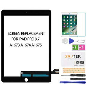 iPad Pro 9.7꡼-SRJTEKå꡼򴹡å꡼󡢥åǥiPad Pro9.7ѥ饹ʥ֥ꥭå2016A1673 A1674 A1675饹ʹˤޤ for iPad Pro 9.7 Screen Replacement -SRJTEK Touch Screen