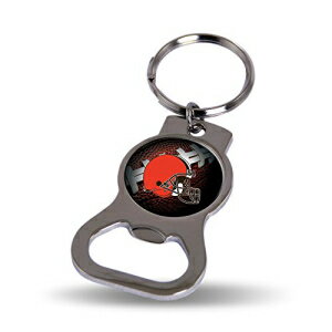 NFL リコ インダストリーズ メタル栓抜きキーホルダー、クリーブランド ブラウンズ NFL Rico Industries Metal Bottle Opener Key Chain, Cleveland Browns