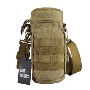 OneTigris XiCp[{g|[` 1000D iC ^NeBJ EDC EH[^[{gLA O\ȃV_[Xgbvt (R[euEiC) OneTigris Sniper Bottle Pouch 1000D Nylon Tactical EDC Water Bottle Carrier w