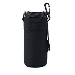 TEGOOLEH[^[{gX[uobO{gz_[^NeBJEH[^[{g|[`iubNj TEGOOL Water Bottle Sleeve Bag Bottle Holder Tactical Water Bottle Pouch (Black)